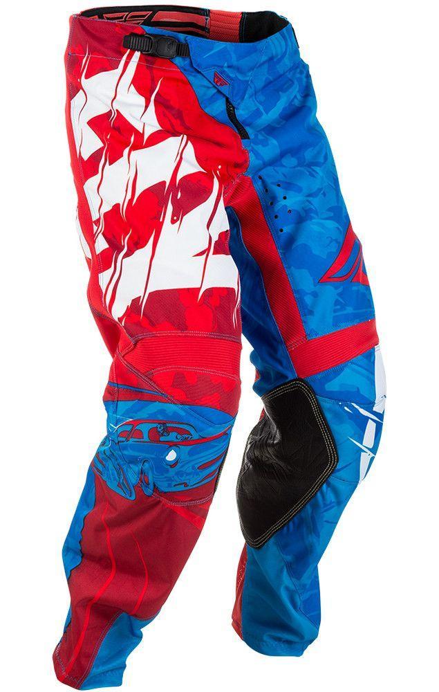 Штаны FLY RACING KINETIC OUTLAW Red/Blue