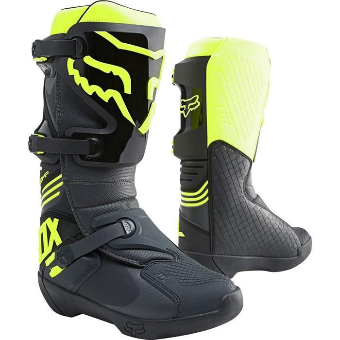 Мотоботы Fox Comp Boot Black Yellow