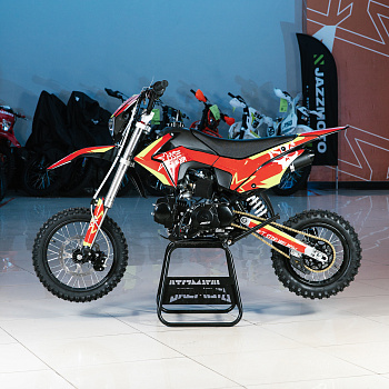 Питбайк BSE EXA 125 SA Red/Green 14/12 (Полуавтоматическая КПП)