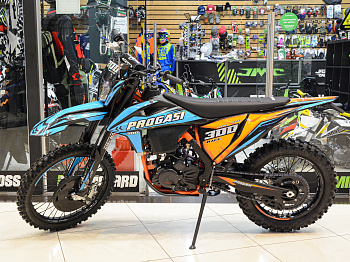 Мотоцикл эндуро PROGASI RACE 300 WAVE (NB300) Orange/Blue 21/18