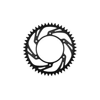 Звезда ведомая RIVAL Enduro 520 47T (6х150х125) облегченная с самоочисткой