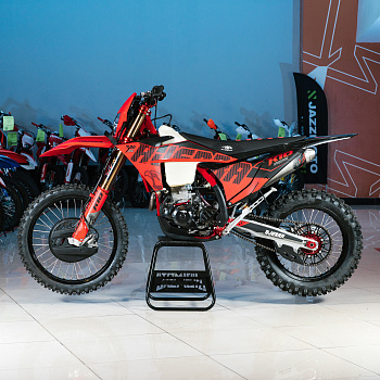 Мотоцикл кроссовый Ajerra SAMURAI L K10 NC300 Red 21/18